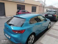 Usado Seat Leon SC I-Tech 105 CV (77 kW) 2013 Azul Utilitario