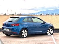Usado Seat Leon FR 125 CV (91 kW) 2016 Azul Berlina