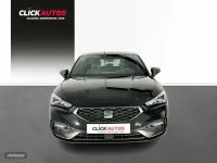 Usado Seat Leon FR 130 CV (95 kW) 2023 Negro Berlina