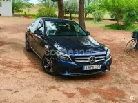 Usado Mercedes C200 160 CV (117 kW) 2020 Azul Berlina
