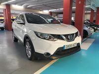 Usado Nissan Qashqai N-TEC 115 CV (84 kW) 2014 Blanco SUV
