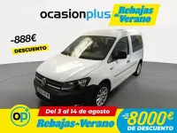 Usado VW Caddy 75 CV (55 kW) 2017 Blanco Monovolumen