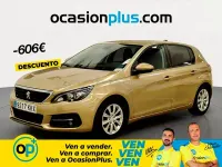 Usado Peugeot 308 Style 130 CV (95 kW) 2018 Marrón Berlina
