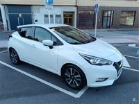 Usado Nissan Micra N-Connecta 90 CV (66 kW) 2018 Blanco Berlina