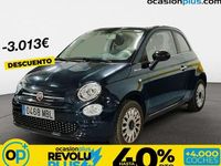 Usado Fiat 500C Dolcevita 71 CV (52 kW) 2022 Azul Descapotable