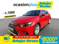 Usado Lexus CT200h Executive Line 136 CV (100 kW) 2019 Rojo
