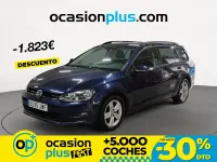 Usado VW Golf VII Advance 125 CV (91 kW) 2017 Azul Familiar
