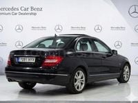 Usado Mercedes C220 170 CV (125 kW) 2013 Negro Berlina