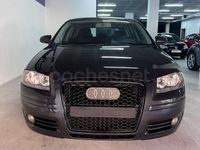 Usado Audi A3 Ambiente 105 CV (77 kW) 2008 Negro Utilitario