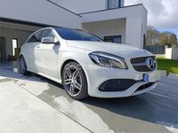 Usado Mercedes A200 AMG line 136 CV (100 kW) 2016 Blanco Berlina