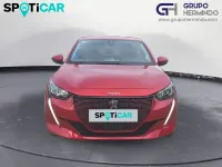 Usado Peugeot e-208 Allure 100 kW (136 CV) 2020 Rojo Utilitario