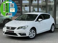 Usado Seat Leon Reference 130 CV (95 kW) 2019 Blanco Berlina
