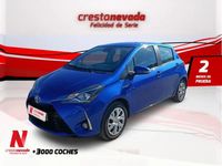 Usado Toyota Yaris Hybrid Active 100 CV (73 kW) 2019 Azul