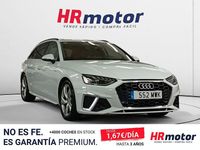 Usado Audi A4 S-Line 163 CV (119 kW) 2021 Blanco Familiar