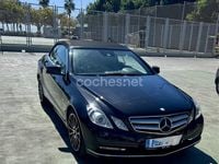 Käytetty Mercedes E200 Avantgarde 184 HP (135 kW) 2011 Musta Avoauto