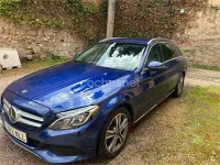 Usado Mercedes C220 Avantgarde 170 CV (125 kW) 2017 Azul Familiar