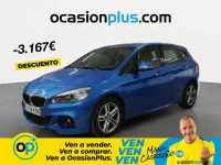 Usado BMW 218 Active Tourer 150 CV (110 kW) 2018 Azul Monovolumen