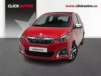 Usado Peugeot 108 Allure 72 CV (52 kW) 2021 Rojo Berlina