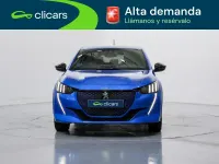 Usado Peugeot e-208 GT 100 kW (136 CV) 2021 Azul Utilitario