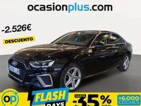 Usado Audi A4 S-Line 163 CV (119 kW) 2020 Negro Berlina