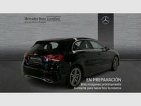Usado Mercedes A200 AMG line 150 CV (110 kW) 2022 Negro Berlina