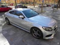 Usado Mercedes C220 170 CV (125 kW) 2017 Gris / plata Coupe