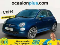 Usado Fiat 500C Club 71 CV (52 kW) 2023 Azul Descapotable