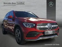 Usado Mercedes GLC220 AMG line 194 CV (142 kW) 2019 Rojo SUV