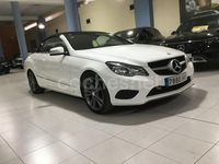 Usado Mercedes E220 170 CV (125 kW) 2014 Blanco Descapotable