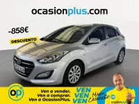 Usado Hyundai i30 100 CV (73 kW) 2016 Gris