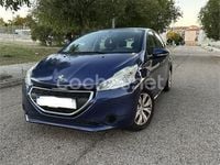 Usado Peugeot 208 82 CV (60 kW) 2013 Azul Utilitario