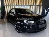 Usado Audi A3 S-Line 150 CV (110 kW) 2014 Negro Berlina