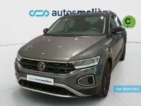 Usado VW T-Roc 110 CV (80 kW) 2023 Gris SUV