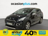 Usado Peugeot 3008 Allure 131 CV (96 kW) 2015 Negro Berlina