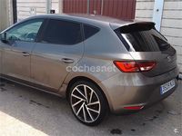 Usado Seat Leon ST Reference 110 CV (80 kW) 2014 Gris / plata Familiar