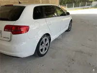 Usado Audi A3 Sportback Ambiente 140 CV (102 kW) 2009 Blanco Utilitario