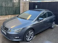 Usado Seat Leon FR 180 CV (132 kW) 2014 Gris / plata Berlina