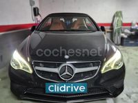 Usado Mercedes E400 333 CV (244 kW) 2015 Negro Descapotable