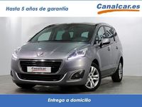 Usado Peugeot 5008 Style 120 CV (88 kW) 2016 Gris Monovolumen
