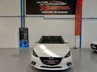 Usado Mazda 3 Luxury 150 CV (110 kW) 2015 Blanco Berlina