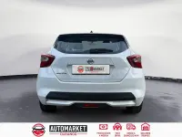 Käytetty Nissan Micra Acenta 90 HP (66 kW) 2018 Valkoinen Viistoperä