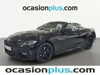 Usado BMW 420 184 CV (135 kW) 2021 Negro Descapotable