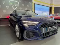 Usado Audi A3 S-Line 150 CV (110 kW) 2021 Azul Berlina