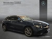 Usado Mercedes A250 AMG line 160 CV (117 kW) 2021 Denim blue  metallic paint