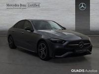 Usado Mercedes C300e AMG line 313 CV (230 kW) 2024 Gris selenita
