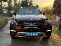 Usado Mercedes ML350 258 CV (189 kW) 2013 Granate SUV