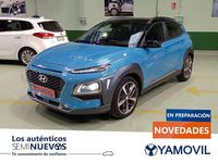 Usado Hyundai Kona Style 177 CV (130 kW) 2018 Azul SUV