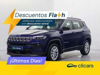 Usado Jeep Compass Longitude 131 CV (96 kW) 2021 Azul SUV