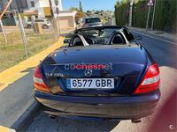 Usado Mercedes SLK200 163 CV (119 kW) 2008 Azul Descapotable