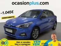Usado Hyundai i20 100 CV (73 kW) 2019 Azul Utilitario